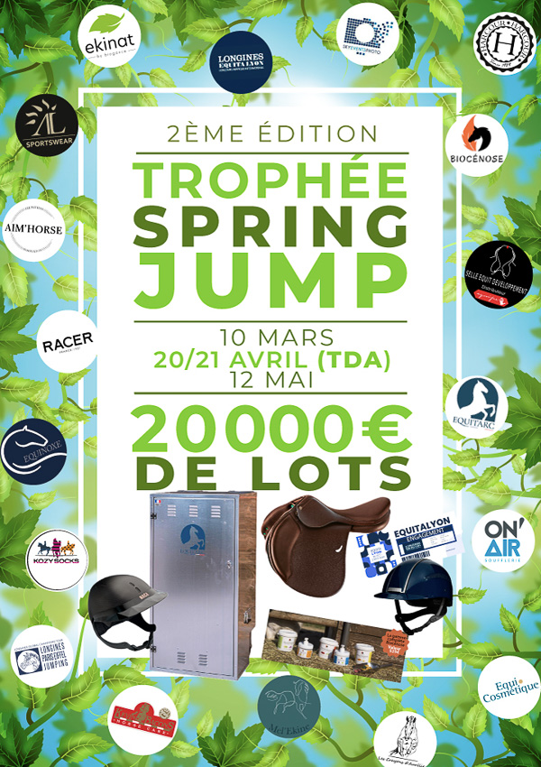 trophée Spring jump 2024  cso club poney 